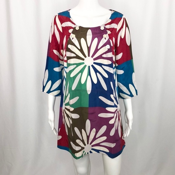 Marc Jacobs Dresses & Skirts - MARC BY MARC JACOBS  floral cover-up silk dress